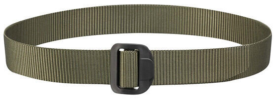 Propper Tactical Duty Belt in olive drab green, front view